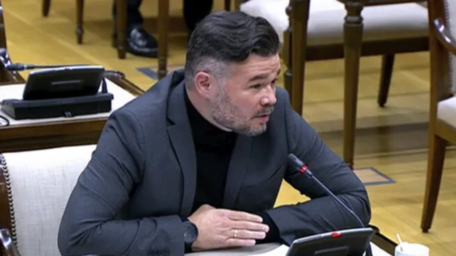Así defendía Rufián al directivo andorrano condenado por blanqueo